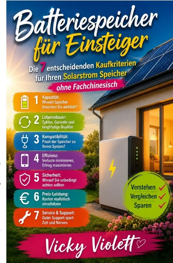 Cover: 9783565560424 | Batteriespeicher für Einsteiger | Vicky Violett | Taschenbuch | 76 S.