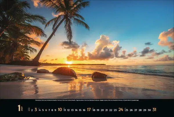 Bild: 9783819300424 | Trauminseln 2027 | Verlag Korsch | Kalender | 14 S. | Deutsch | 2027