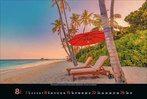 Bild: 9783819300424 | Trauminseln 2027 | Verlag Korsch | Kalender | 14 S. | Deutsch | 2027