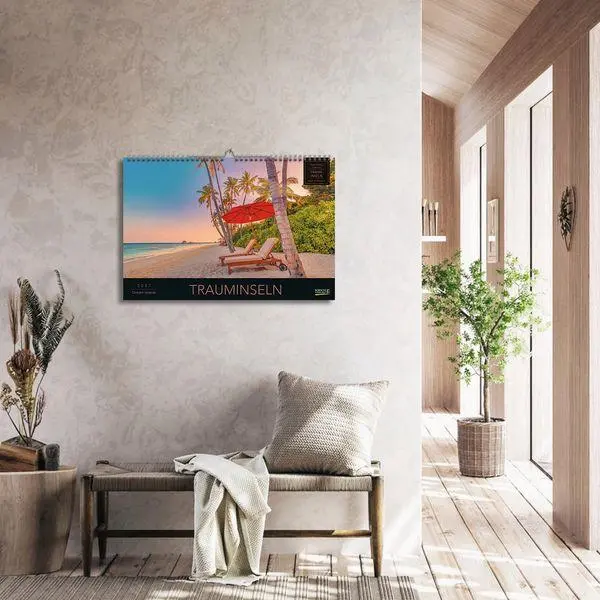 Bild: 9783819300424 | Trauminseln 2027 | Verlag Korsch | Kalender | 14 S. | Deutsch | 2027