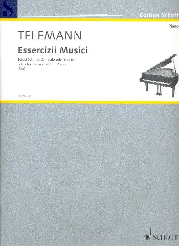 Cover: 9790001060424 | Essercizii Musici | Georg Philipp Telemann | Buch | Schott Music