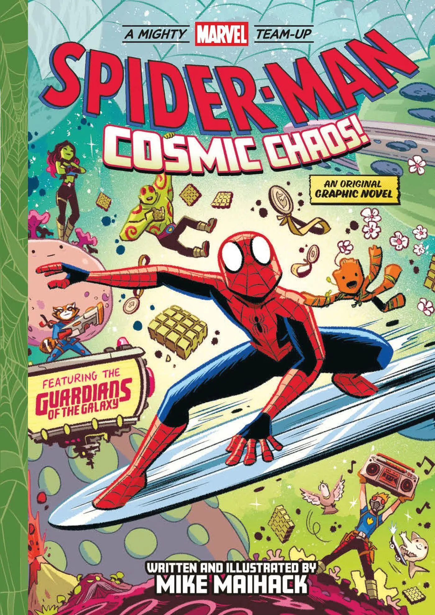 Cover: 9781419770524 | Spider-Man: Cosmic Chaos! (A Mighty Marvel Team-Up) | Mike Maihack