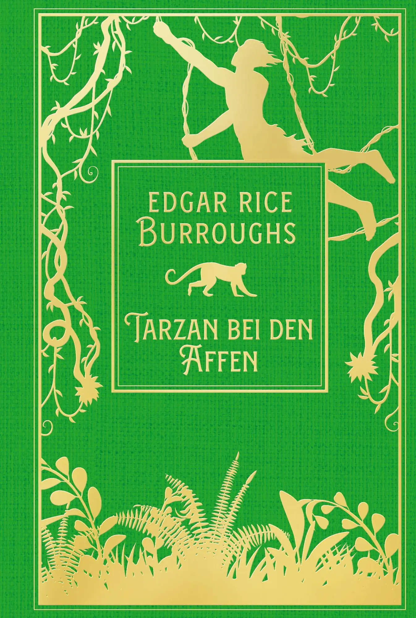 Cover: 9783690430524 | Tarzan bei den Affen | Leinen mit Goldprägung | Edgar Rice Burroughs