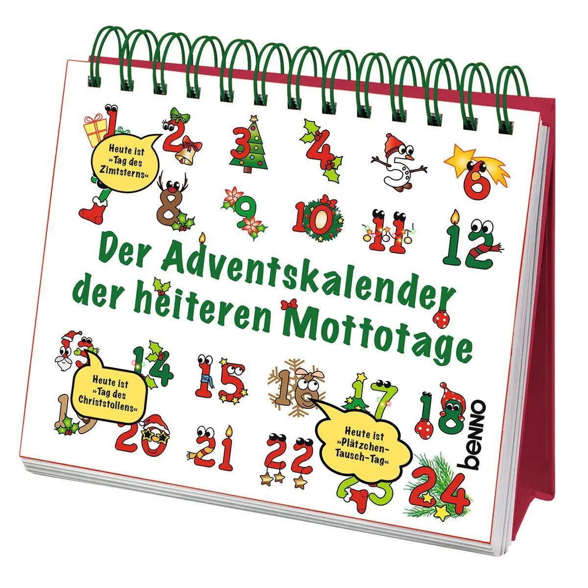 Cover: 9783746270524 | Der Adventskalender der heiteren Mottotage | Taschenbuch | 52 S.