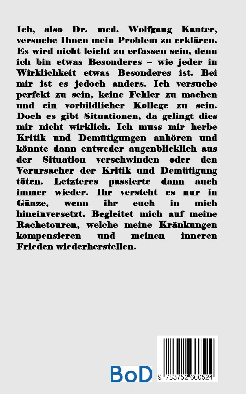 Rückseite: 9783752660524 | Tödlicher Affront | Thore Stonewood | Taschenbuch | 84 S. | Deutsch