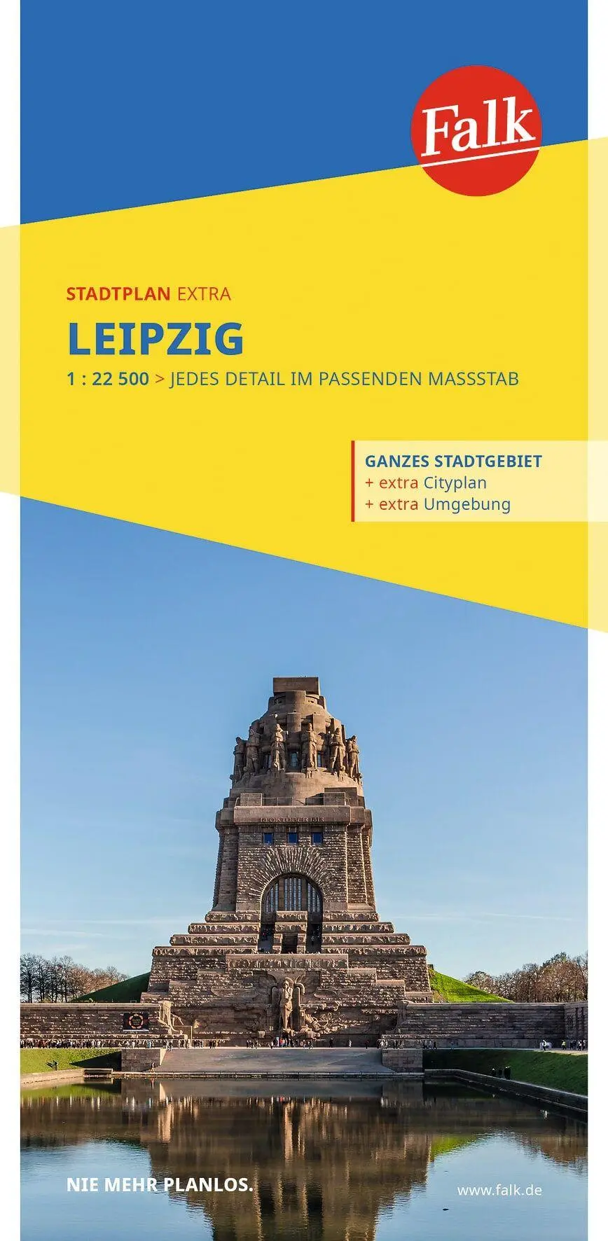 Cover: 9783827900524 | Falk Stadtplan Extra Leipzig 1:22.500 | (Land-)Karte | Deutsch | 2024