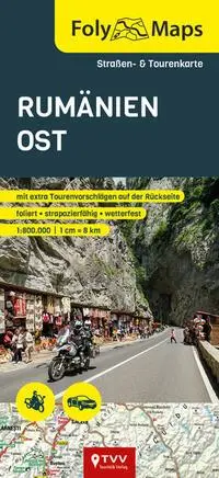 Cover: 9783965990524 | FolyMap Rumänien Ost | Bikerbetten - TVV Touristik Verlag GmbH (u. a.)