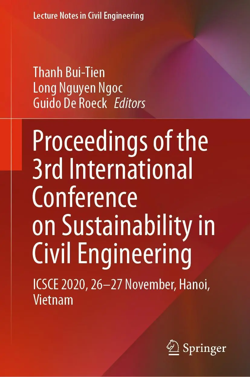 Cover: 9789811600524 | Proceedings of the 3rd International Conference on Sustainability...