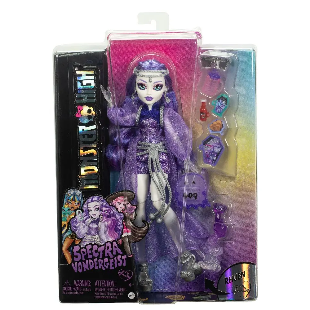 Cover: 194735230624 | Monster High Spectra Puppe | Blister | HXH77 | 2025 | Mattel