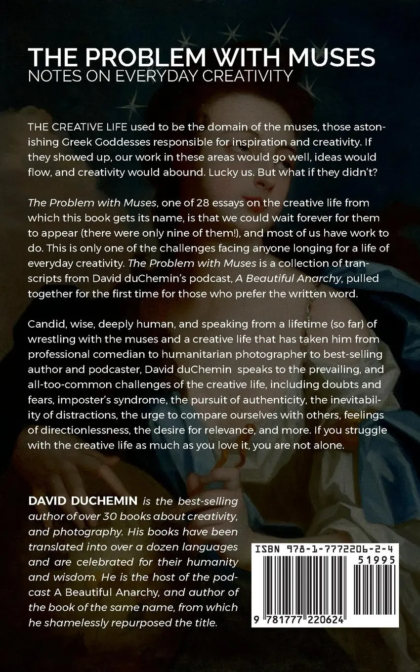 Rückseite: 9781777220624 | The Problem with Muses | Notes on Everyday Creativity | David Duchemin