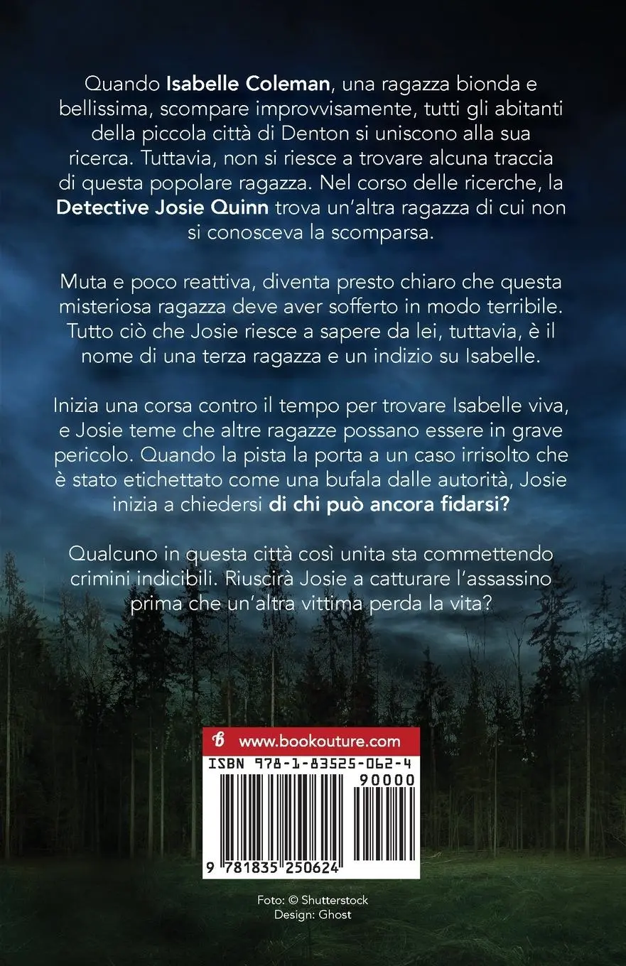 Rückseite: 9781835250624 | Le ragazze svanite | Un thriller poliziesco assolutamente imperdibile