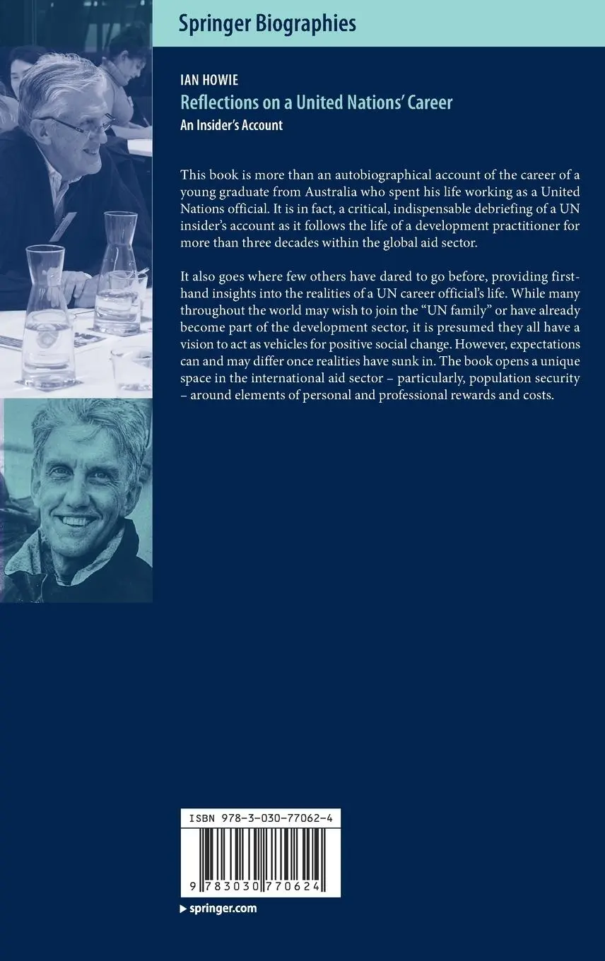 Rückseite: 9783030770624 | Reflections on a United Nations' Career | An Insider's Account | Howie