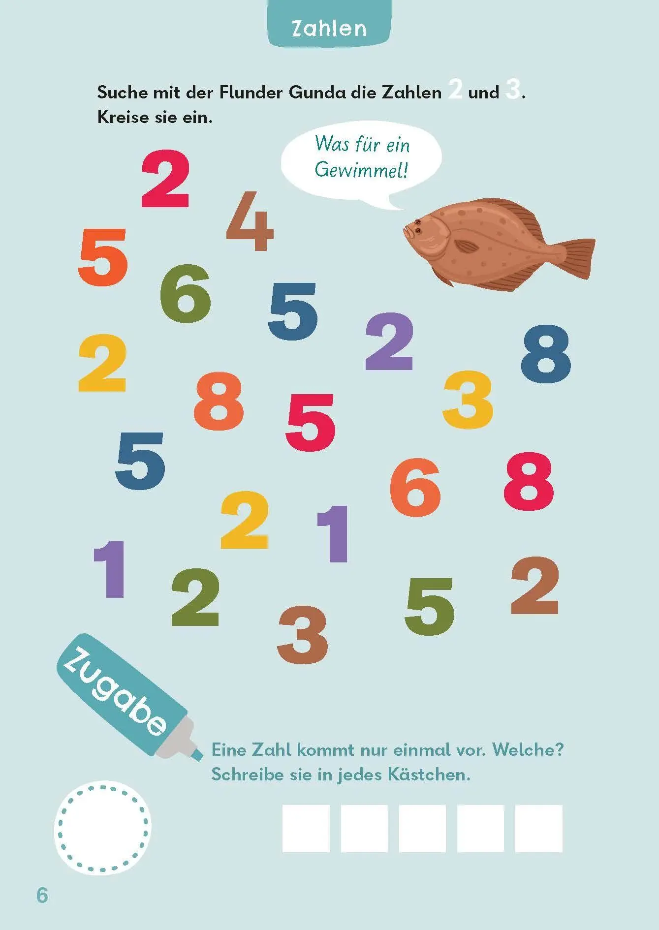 Bild: 9783411780624 | Rechenrätsel für mutige Kinder - Zahlen und Meer - Ab 6 Jahren | Buch