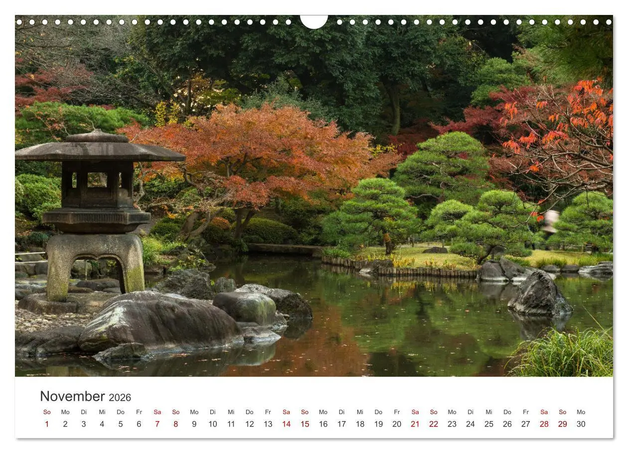 Bild: 9783457490624 | Japanischer Herbst und Laub (Wandkalender 2026 DIN A3 quer),...