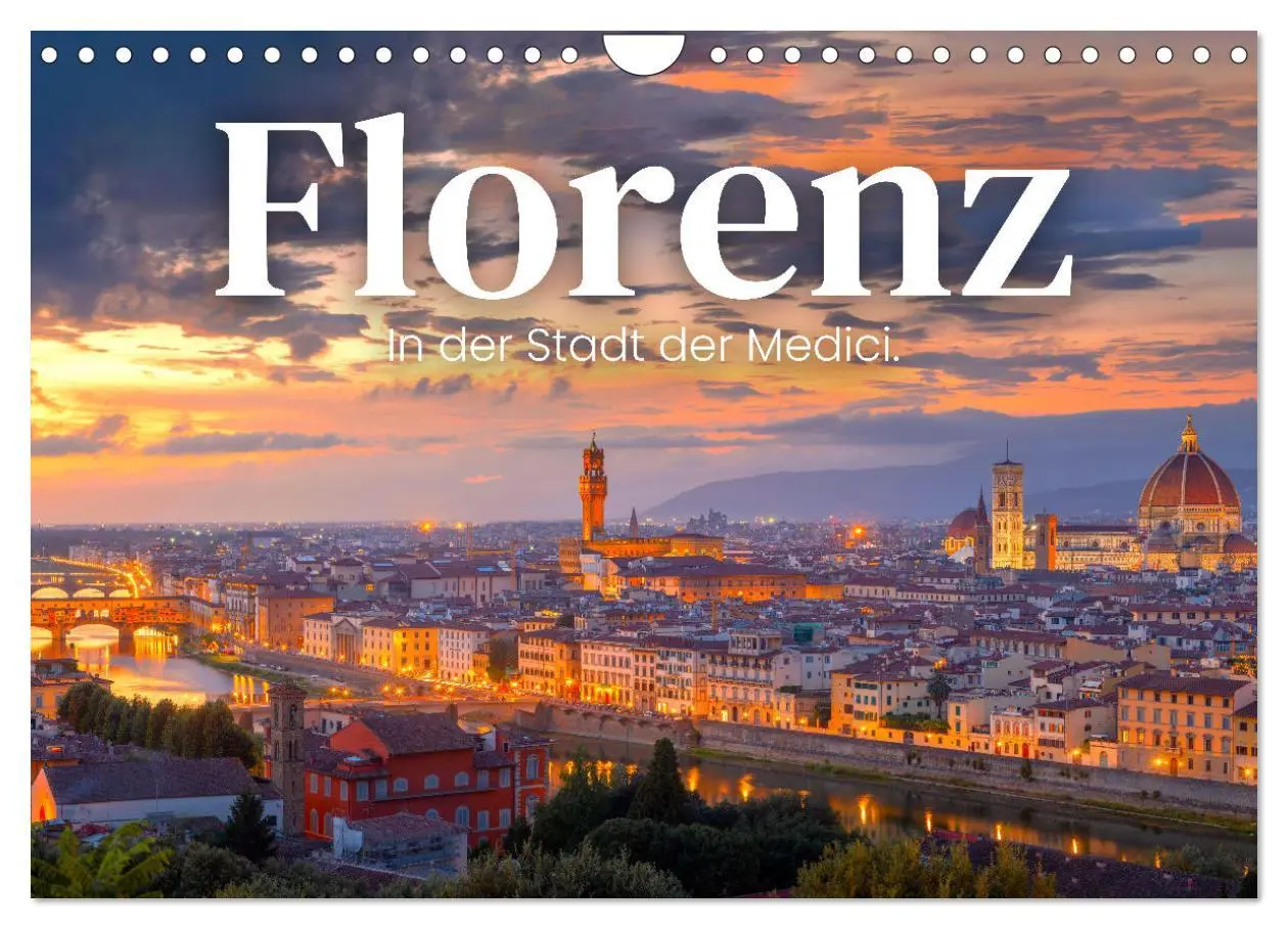 Cover: 9783457560624 | Florenz - In der Stadt der Medici. (Wandkalender 2026 DIN A4 quer),...