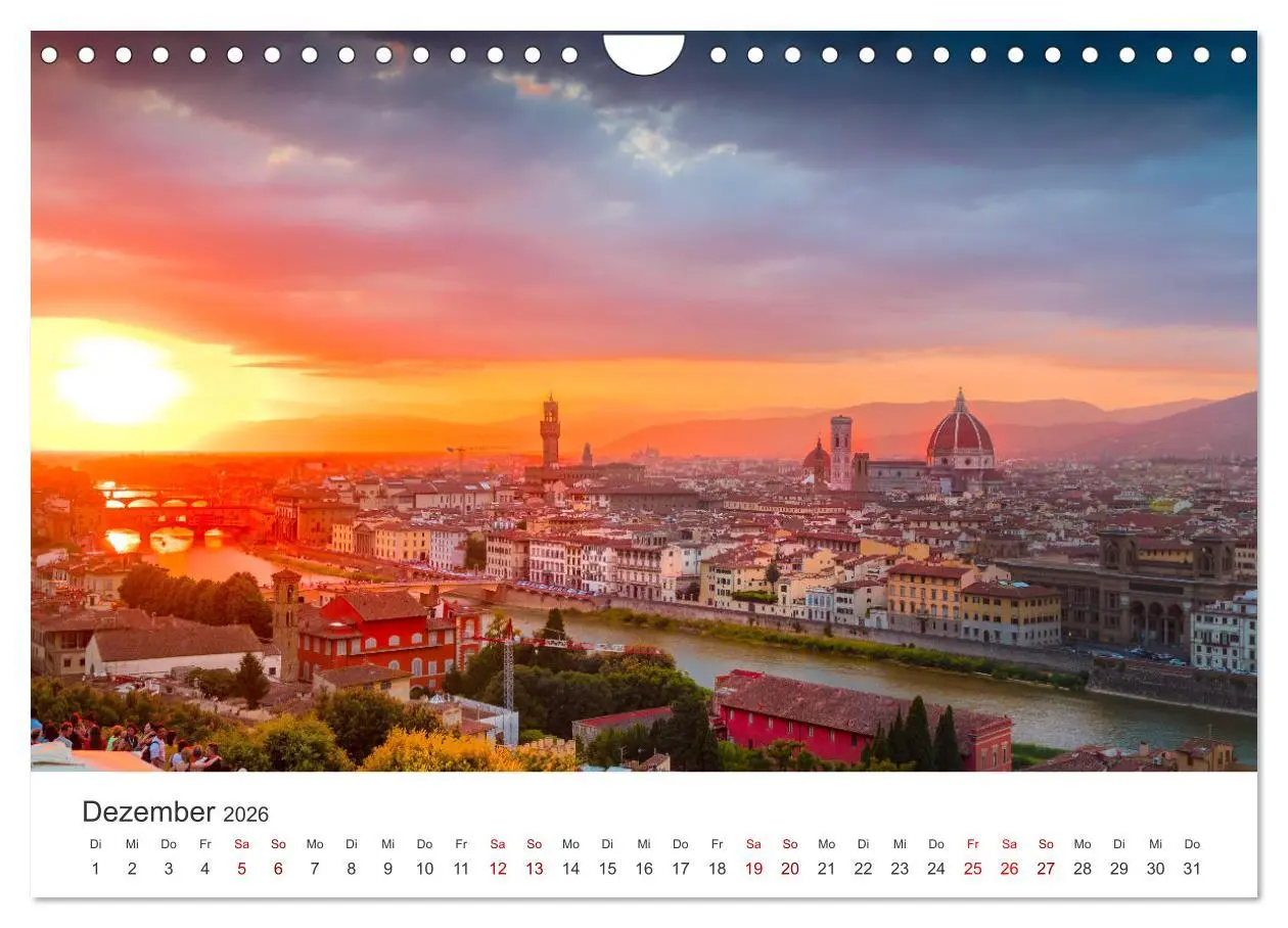 Bild: 9783457560624 | Florenz - In der Stadt der Medici. (Wandkalender 2026 DIN A4 quer),...