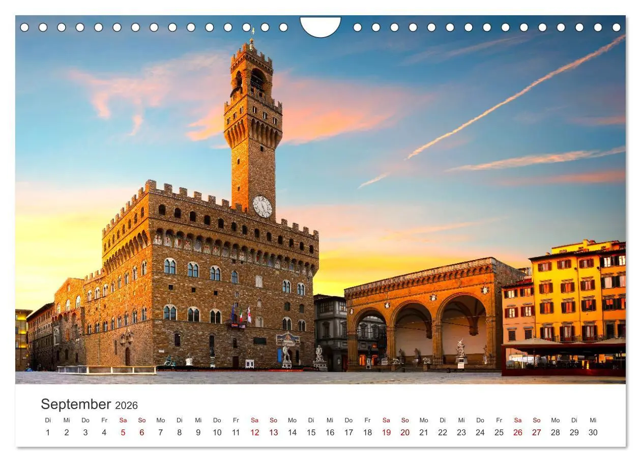 Bild: 9783457560624 | Florenz - In der Stadt der Medici. (Wandkalender 2026 DIN A4 quer),...