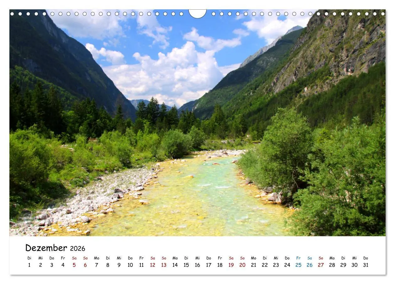 Bild: 9783457630624 | Slowenien - Triglav Nationalpark (Wandkalender 2026 DIN A3 quer),...