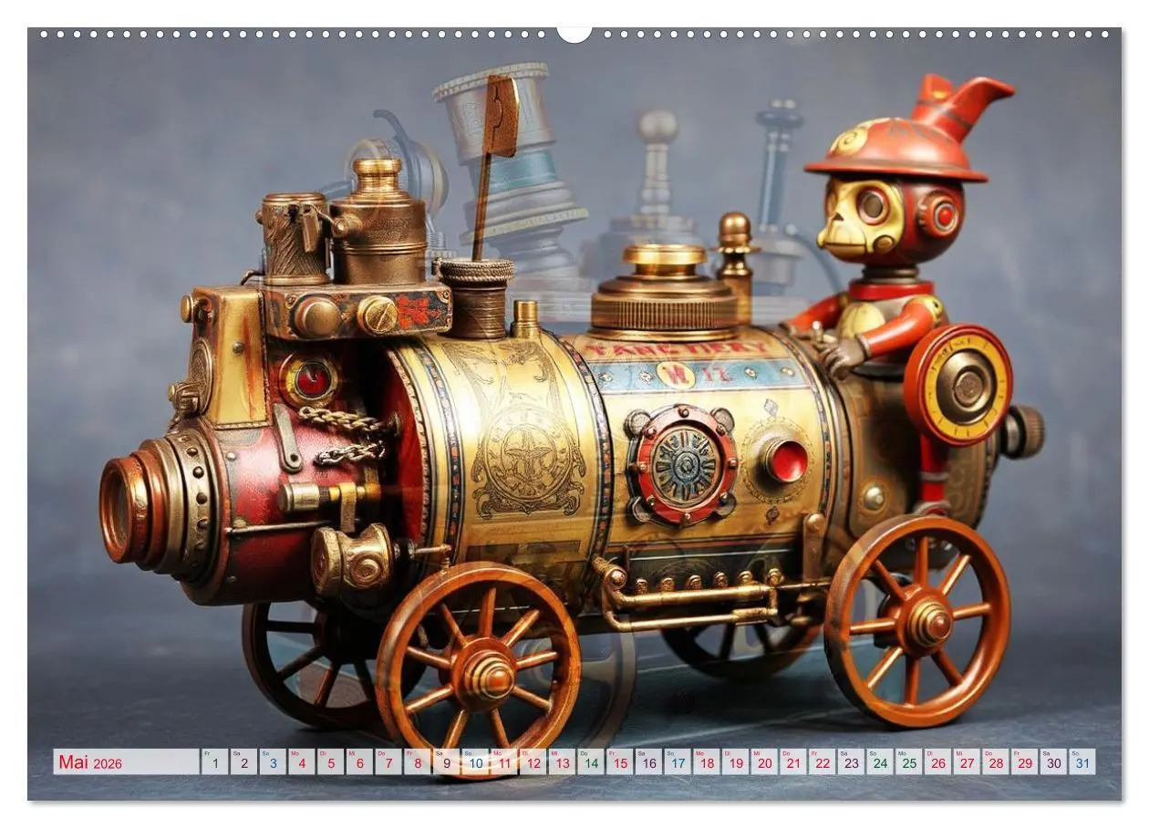 Bild: 9783516650624 | Mechanische Wunderwelten - Ein Jahr mit Steampunk Toys...