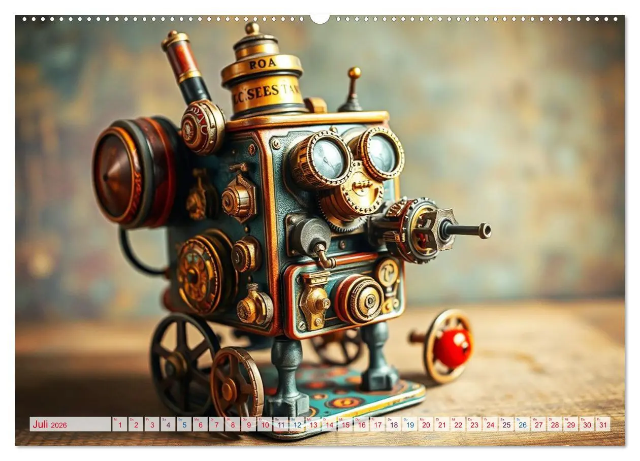 Bild: 9783516650624 | Mechanische Wunderwelten - Ein Jahr mit Steampunk Toys...