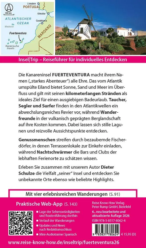 Bild: 9783831780624 | Reise Know-How InselTrip Fuerteventura | Dieter Schulze | Taschenbuch