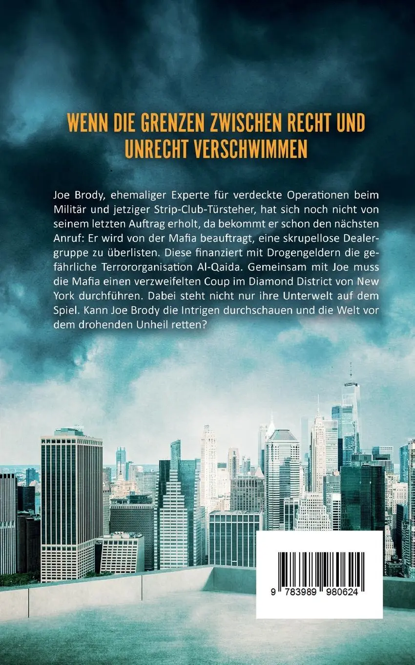 Rückseite: 9783989980624 | Ewiger Verrat | Ein Joe Brody-Thriller | David Gordon | Taschenbuch