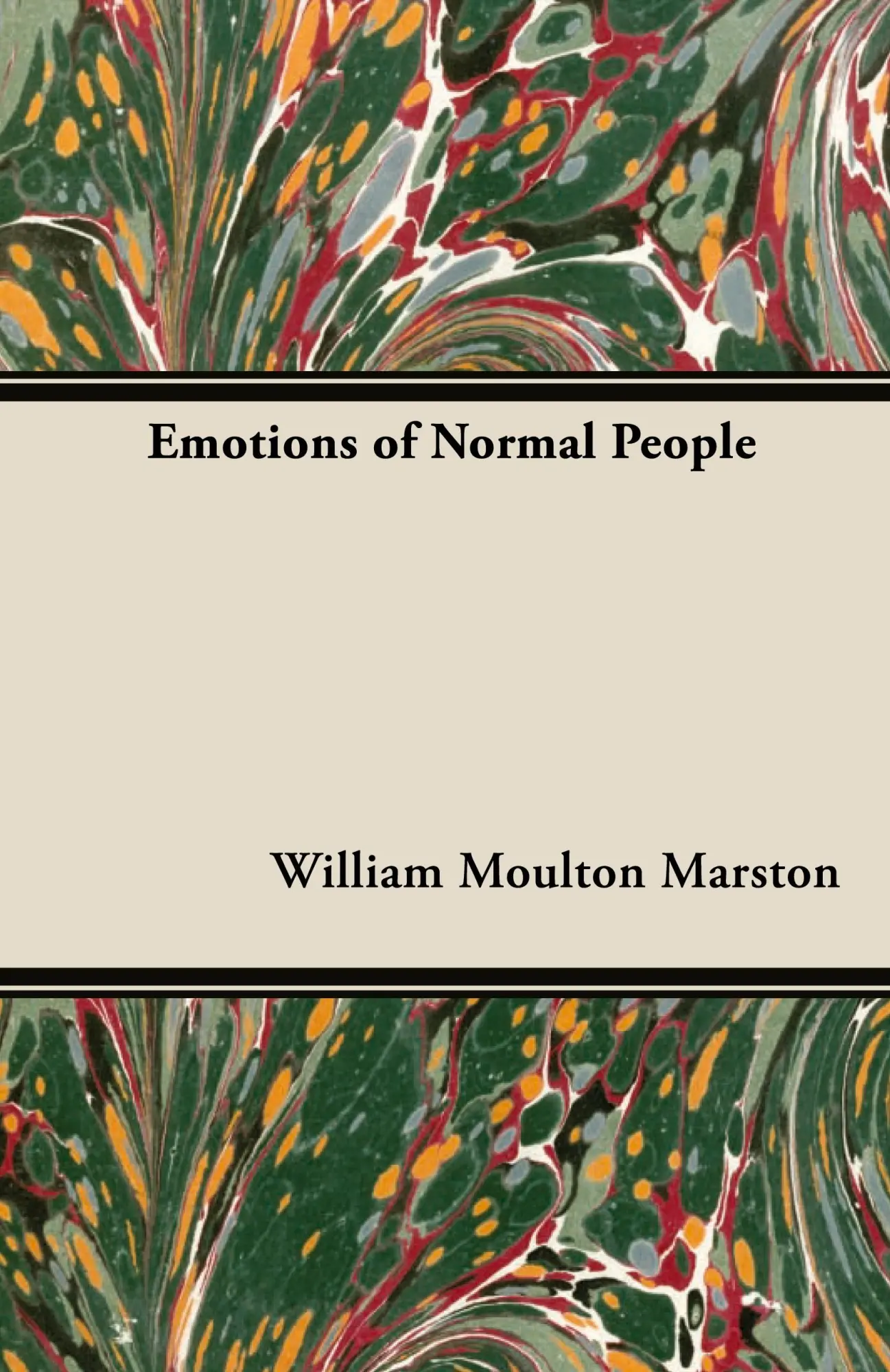 Cover: 9781443720724 | Emotions of Normal People | William Moulton Marston | Buch | Englisch