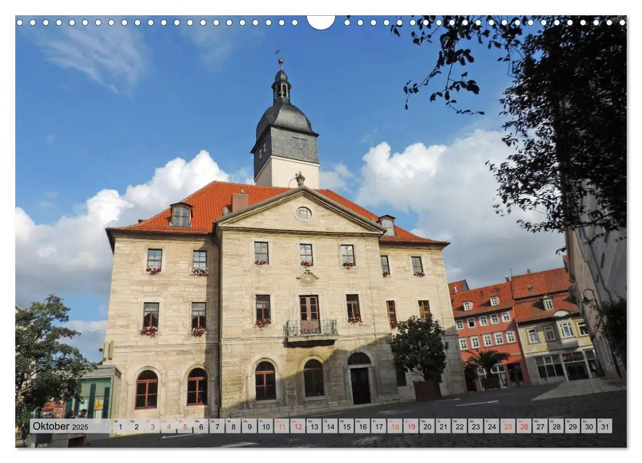 Bild: 9783435460724 | Bad Langensalza - Die Kur- und Gartenstadt (Wandkalender 2025 DIN...
