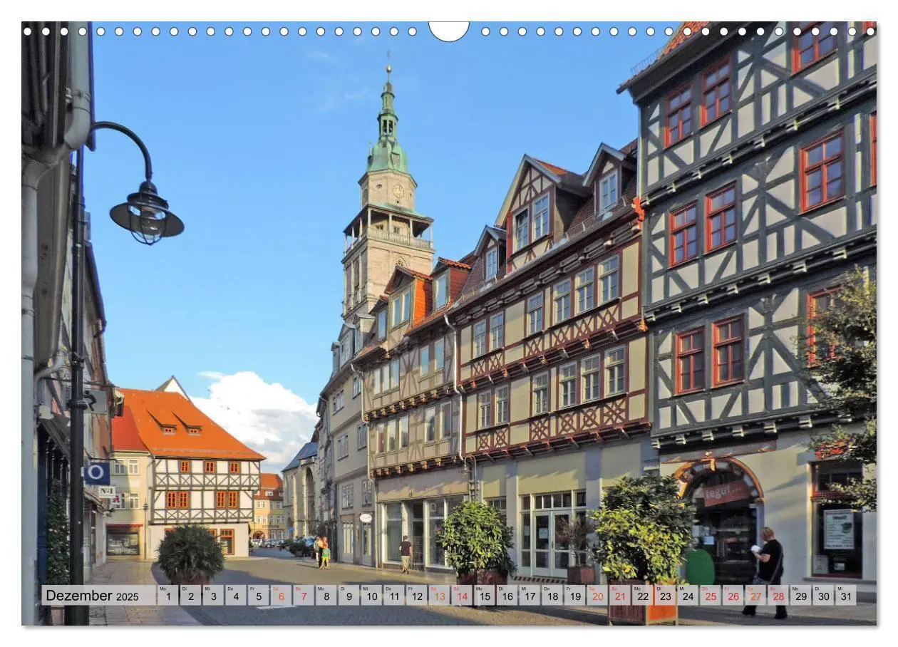 Bild: 9783435460724 | Bad Langensalza - Die Kur- und Gartenstadt (Wandkalender 2025 DIN...