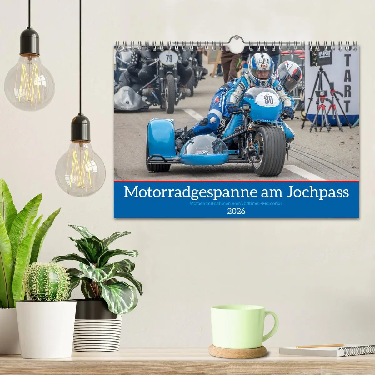 Bild: 9783457550724 | Motorradgespanne am Jochpass (Wandkalender 2026 DIN A4 quer),...