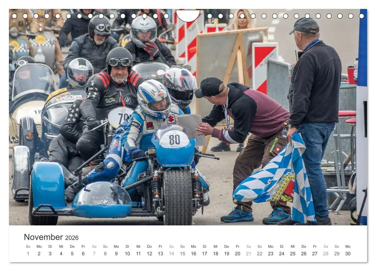 Bild: 9783457550724 | Motorradgespanne am Jochpass (Wandkalender 2026 DIN A4 quer),...