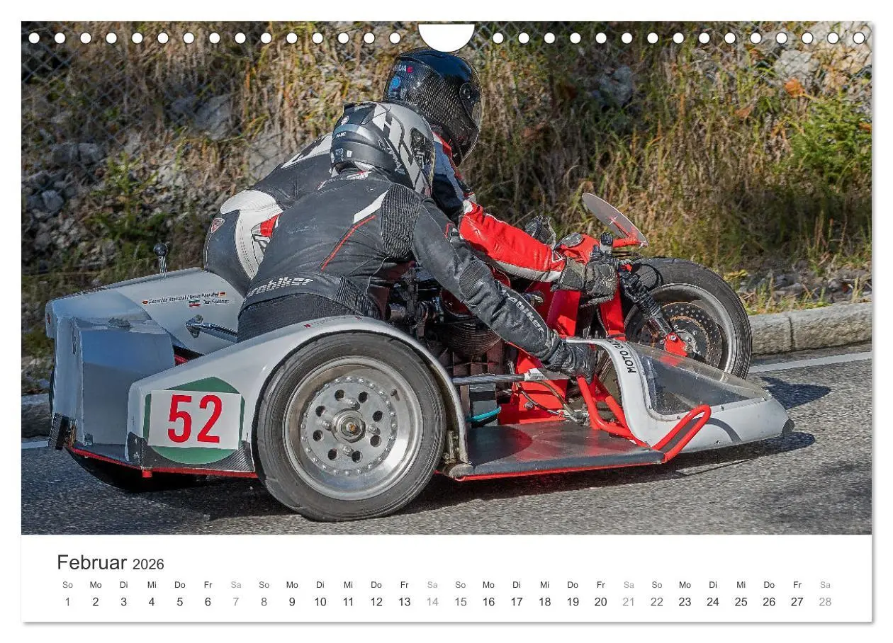 Bild: 9783457550724 | Motorradgespanne am Jochpass (Wandkalender 2026 DIN A4 quer),...