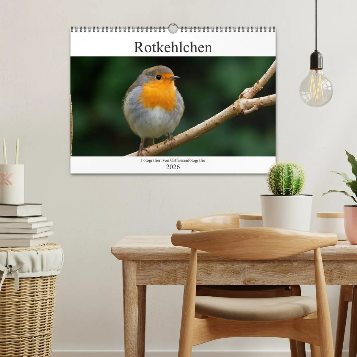 Bild: 9783457620724 | Rotkehlchen - Fotografiert von Ostfriesenfotografie (Wandkalender...