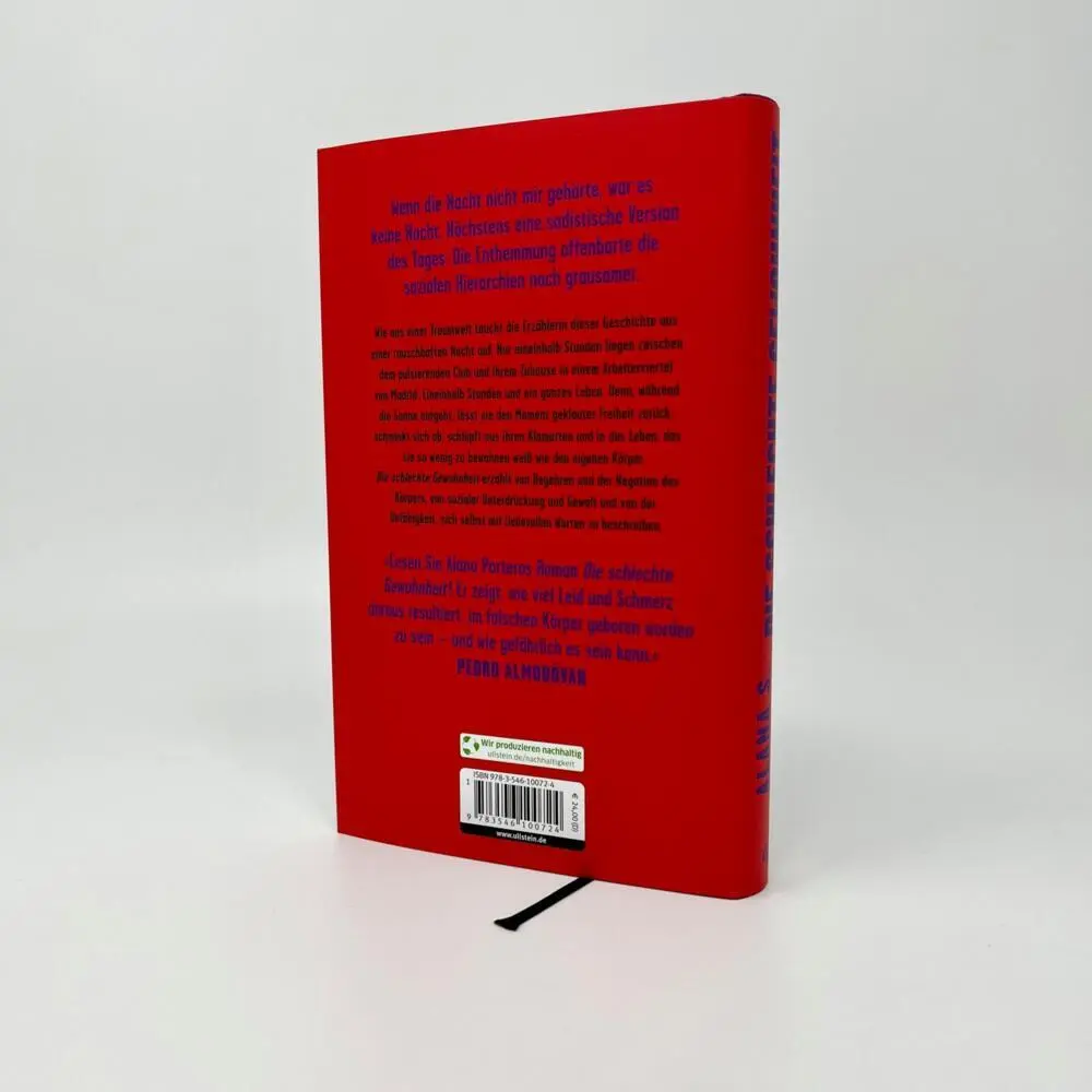 Rückseite: 9783546100724 | Die schlechte Gewohnheit | Alana S. Portero | Buch | 240 S. | Deutsch