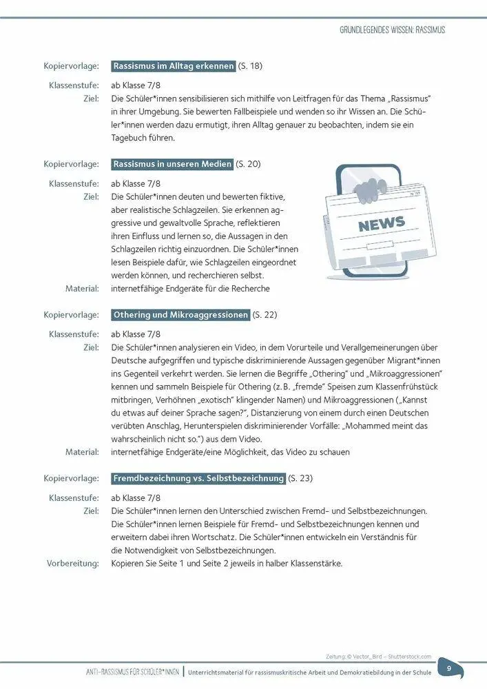 Bild: 9783834670724 | Anti-Rassismus für Schüler*innen | Stephen Guy (u. a.) | Broschüre
