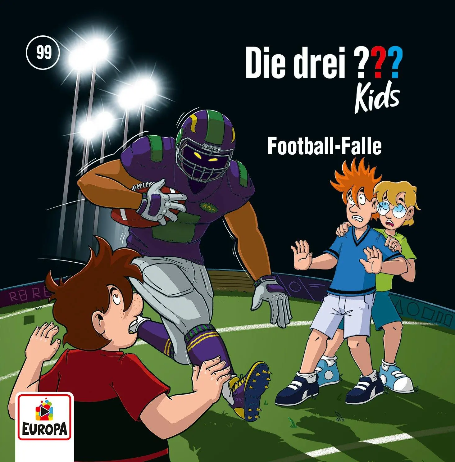 Cover: 198028400824 | Die drei ??? Kids 99: Football-Falle | Boris Pfeiffer | Audio-CD | CD