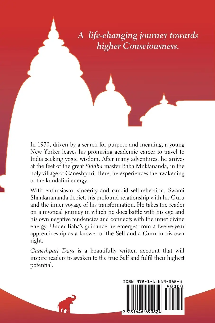 Rückseite: 9781646690824 | Ganeshpuri Days | Memoirs of a Western Yogi | Swami Shankarananda