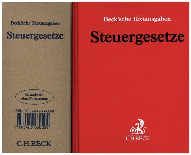 Cover: 9783406500824 | Steuergesetze (ohne Fortsetzungsnotierung). Inkl. 220....