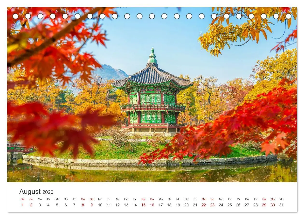 Bild: 9783457540824 | Südkorea - Eine Reise in ein unbekanntes Land. (Tischkalender 2026...