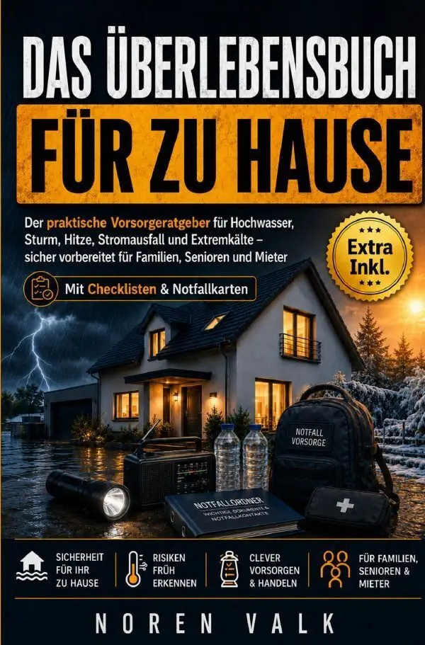 Cover: 9783565450824 | Das Überlebensbuch Für Zu Hause | Noren Valk | Taschenbuch | 184 S.