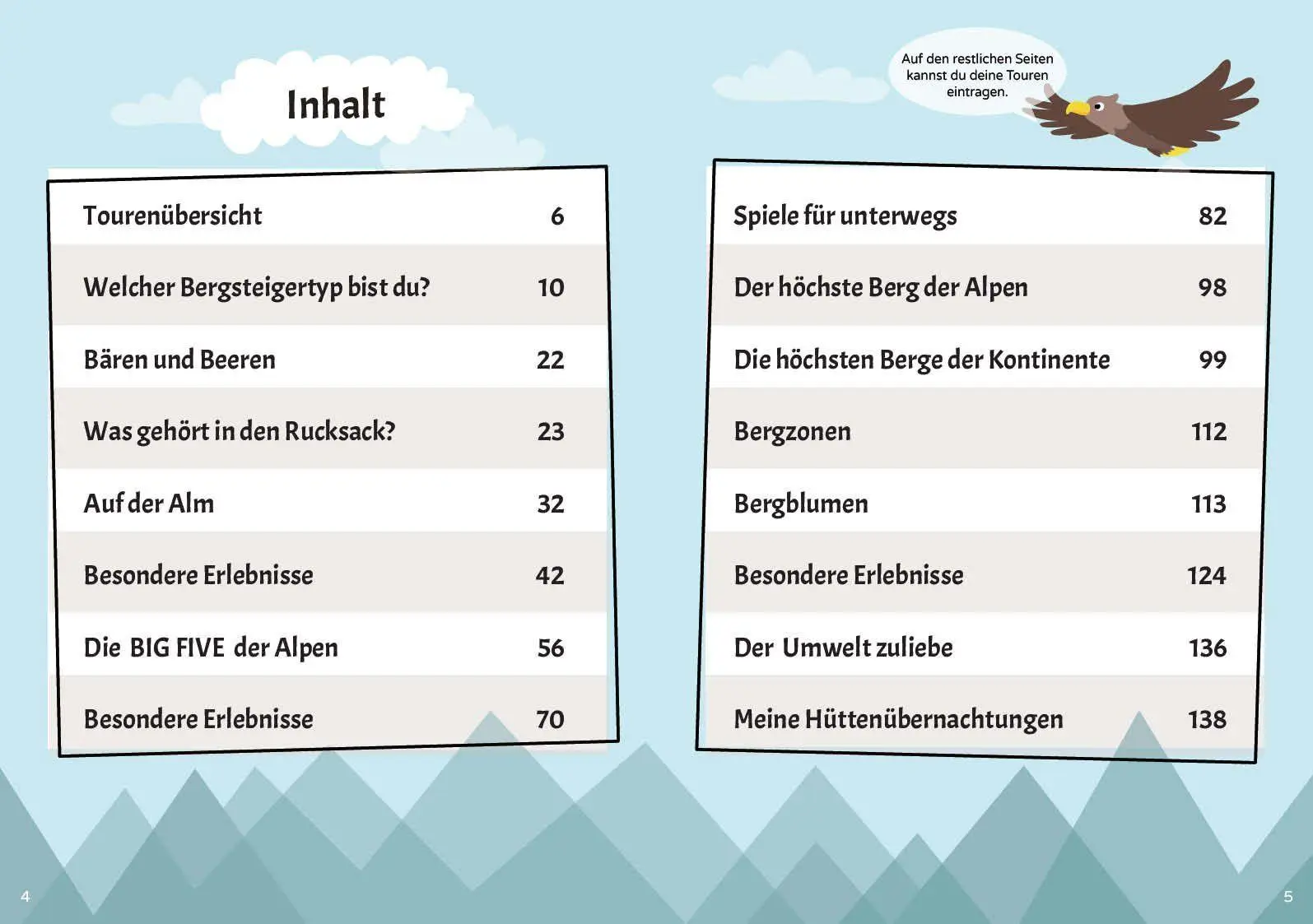 Bild: 9783763380824 | Meine Touren - Wandertagebuch für Kinder | Carmen Eisendle | Buch