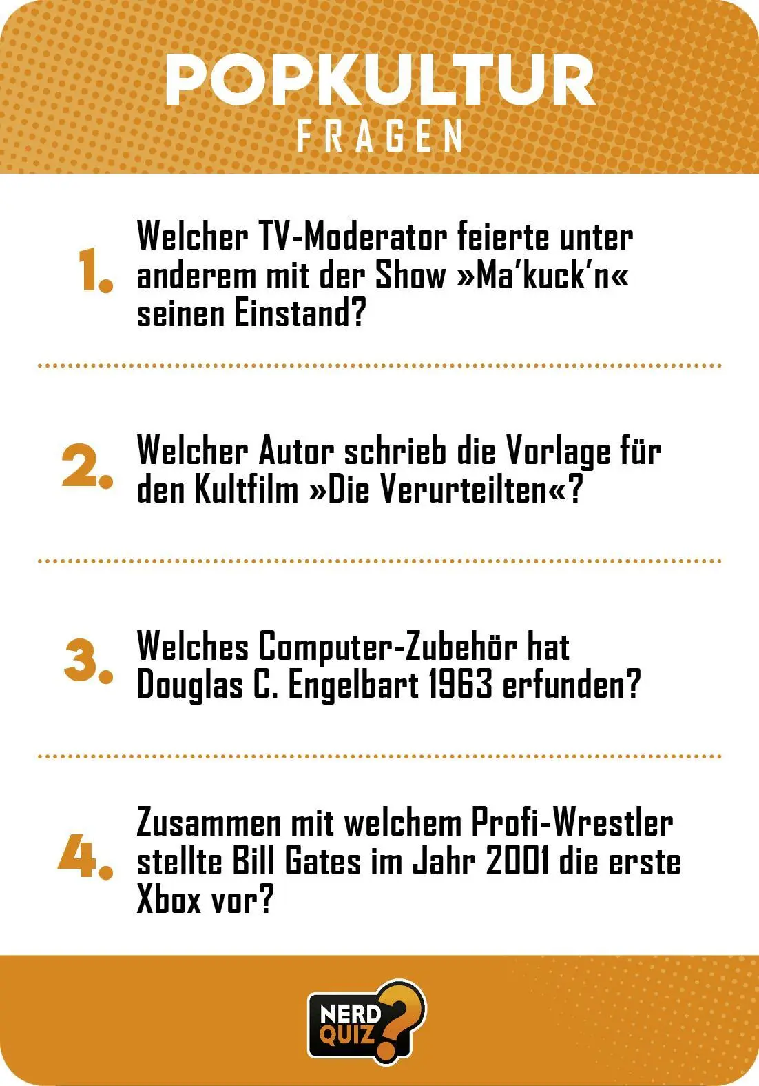 Bild: 4043726500924 | Nerd Quiz - das Kartenspiel | Gregor Kartsios (u. a.) | Spiel | 65 S.