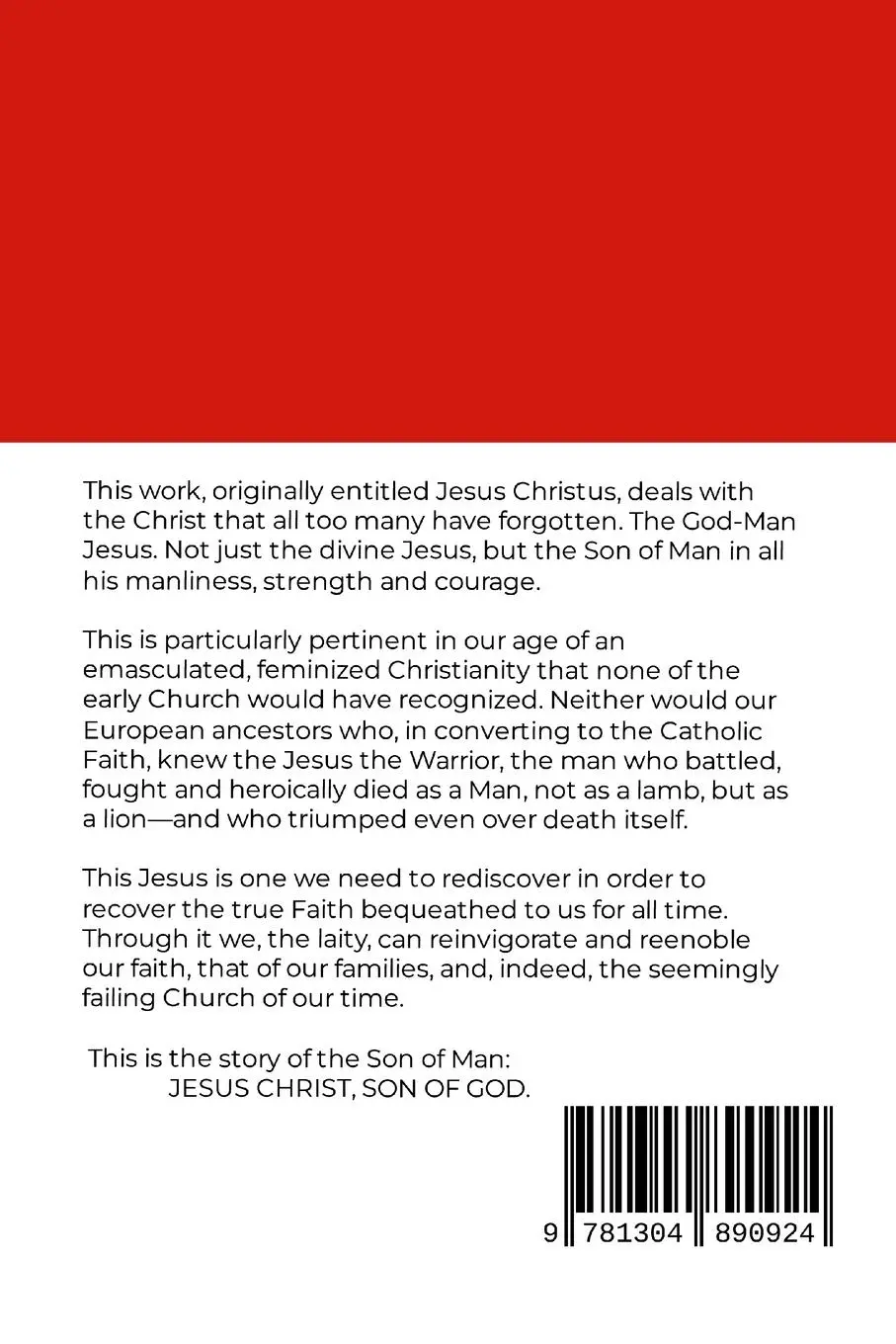 Rückseite: 9781304890924 | Jesus Christ -- Son of God | Karl Adam | Taschenbuch | Englisch | 2023
