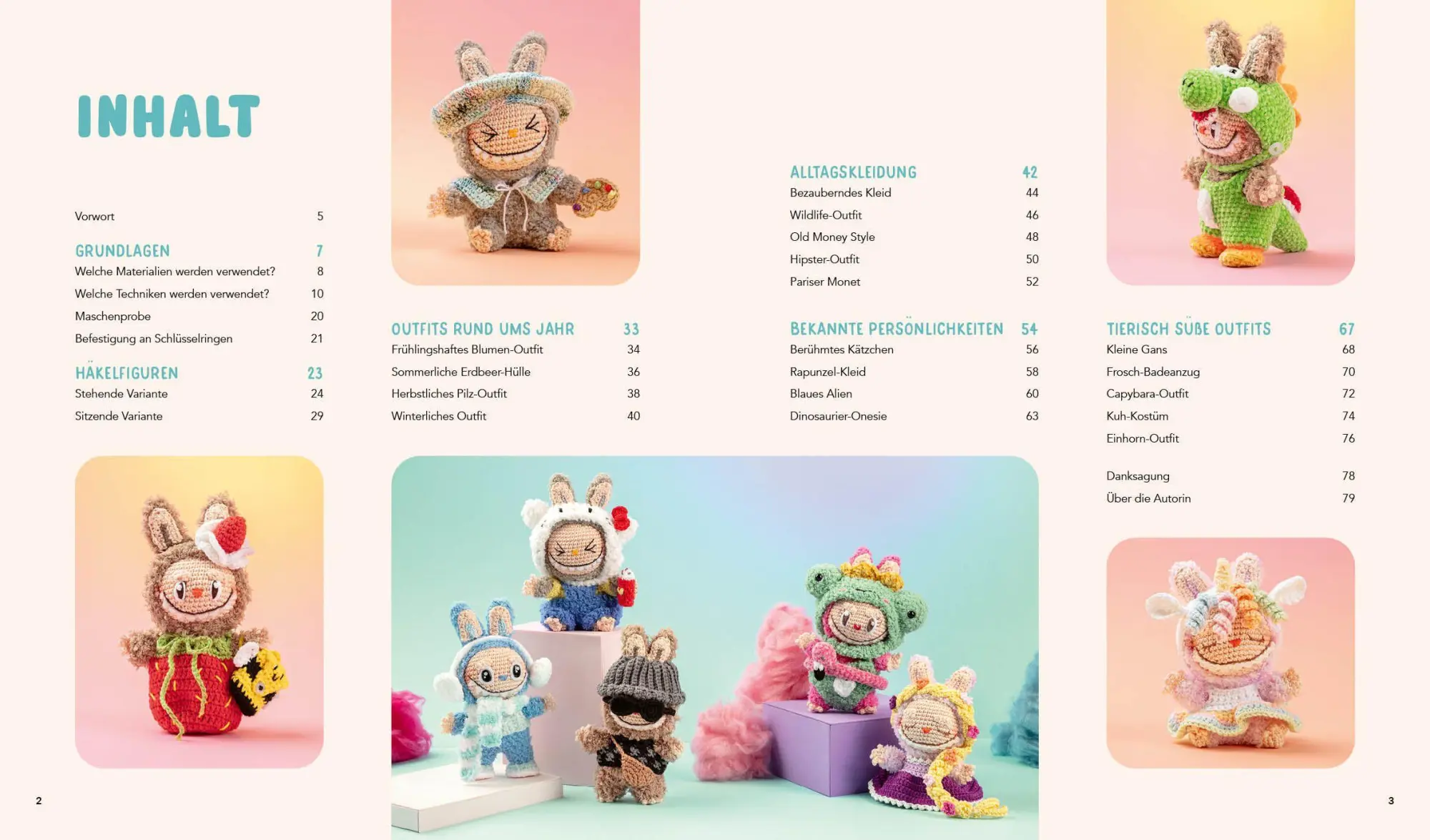 Bild: 9783745930924 | Cute Monsters - Das Häkelbuch für Labubu-Fans - inklusive...