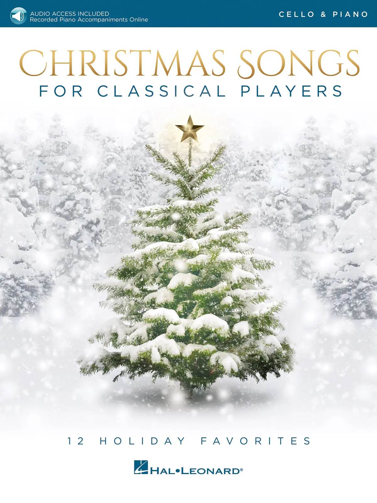 Cover: 888680701024 | Christmas Songs for Classical Players - Cello and Piano Book/Online...