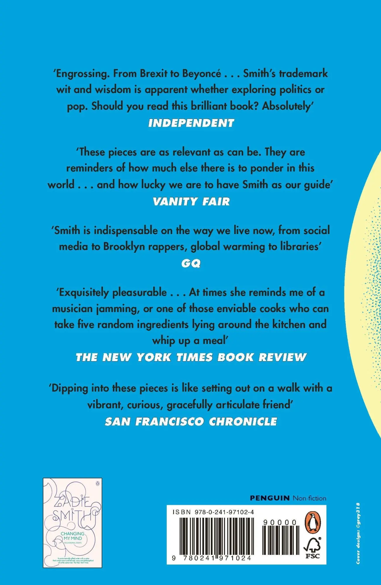 Rückseite: 9780241971024 | Feel Free | Essays | Zadie Smith | Taschenbuch | 464 S. | Englisch