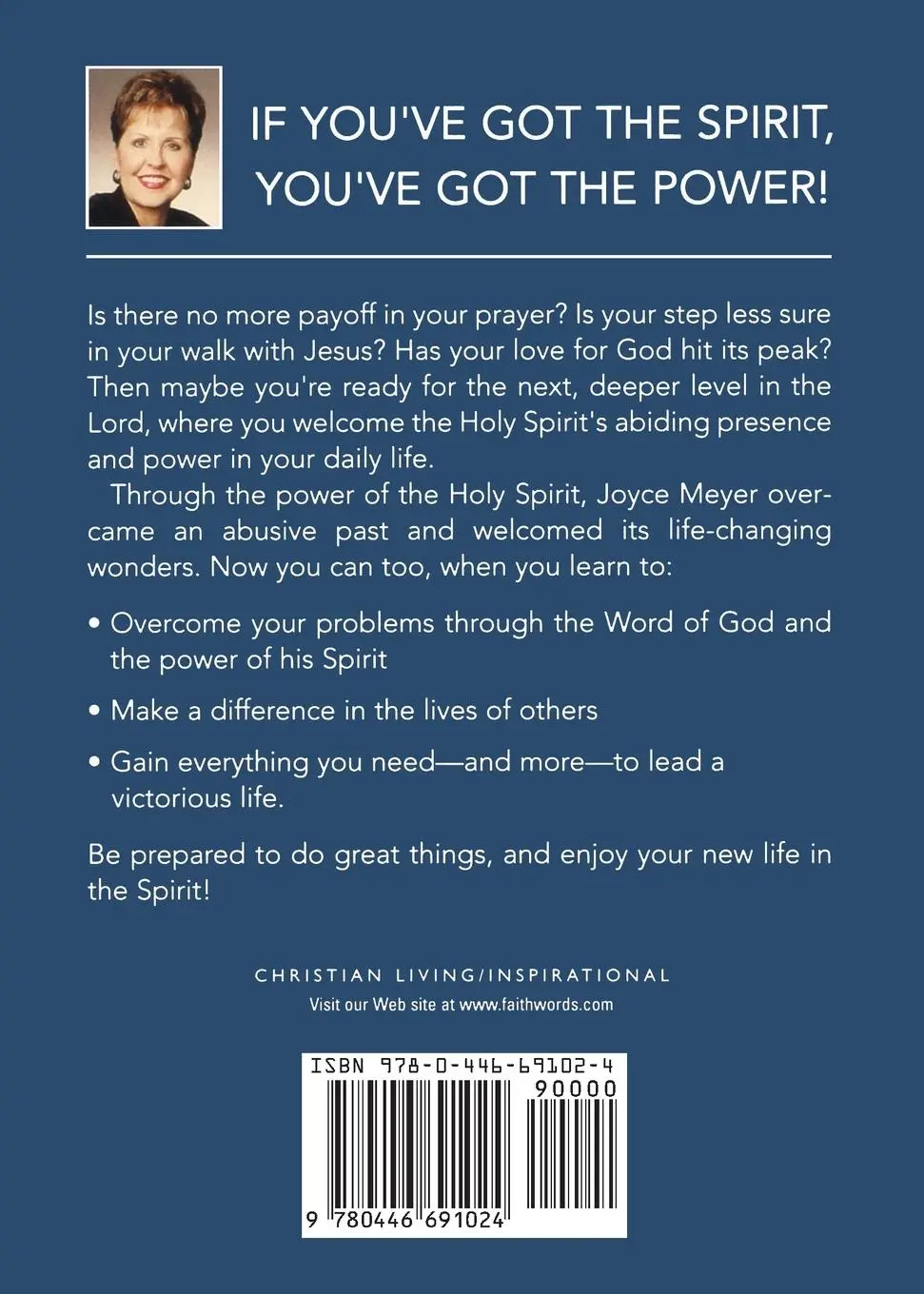 Rückseite: 9780446691024 | Filled with the Spirit | Understanding God's Power in Your Life | Buch
