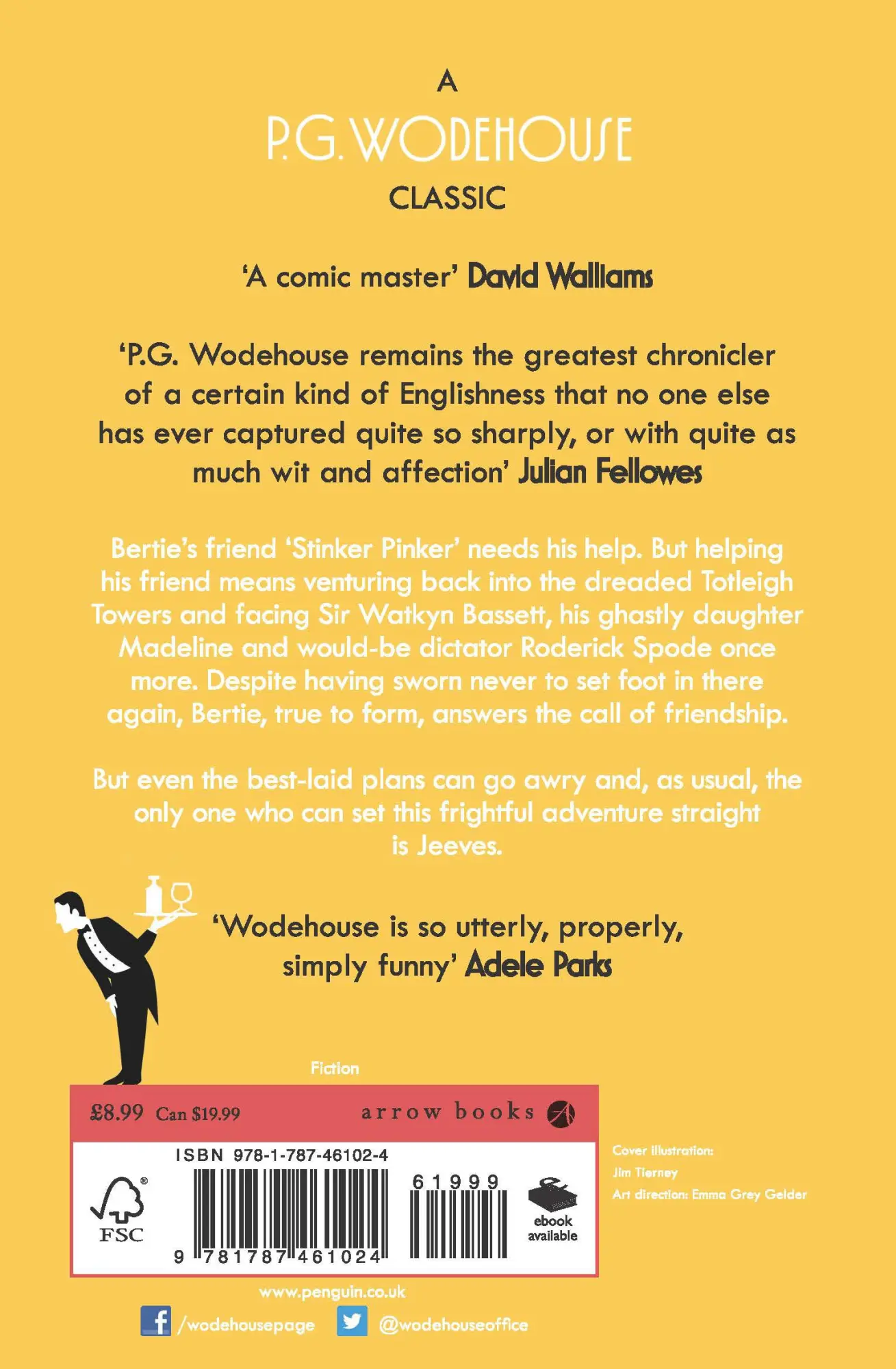 Rückseite: 9781787461024 | Stiff Upper Lip, Jeeves | (Jeeves &amp; Wooster) | P. G. Wodehouse (u. a.)