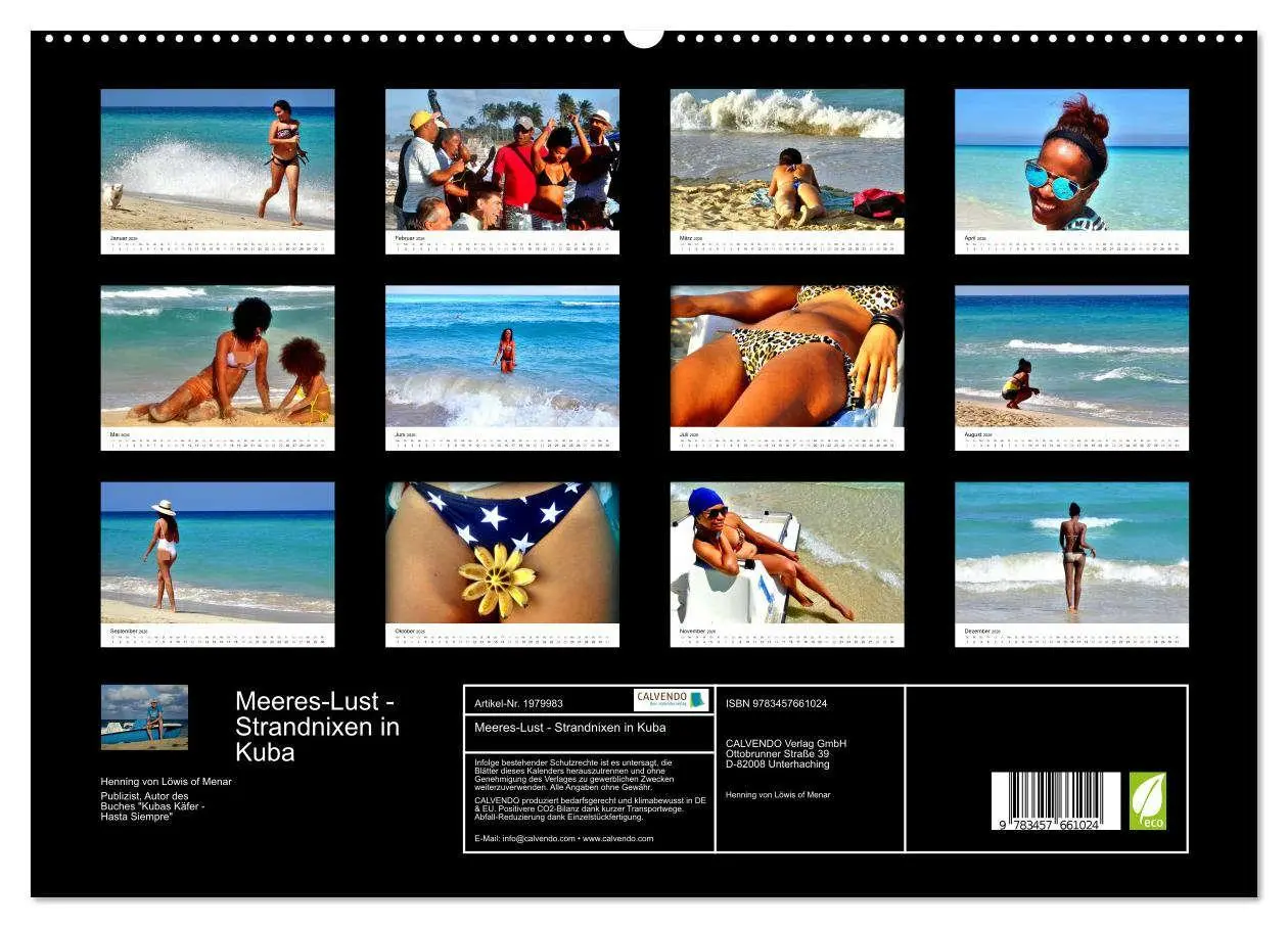 Bild: 9783457661024 | Meeres-Lust - Strandnixen in Kuba (hochwertiger Premium...