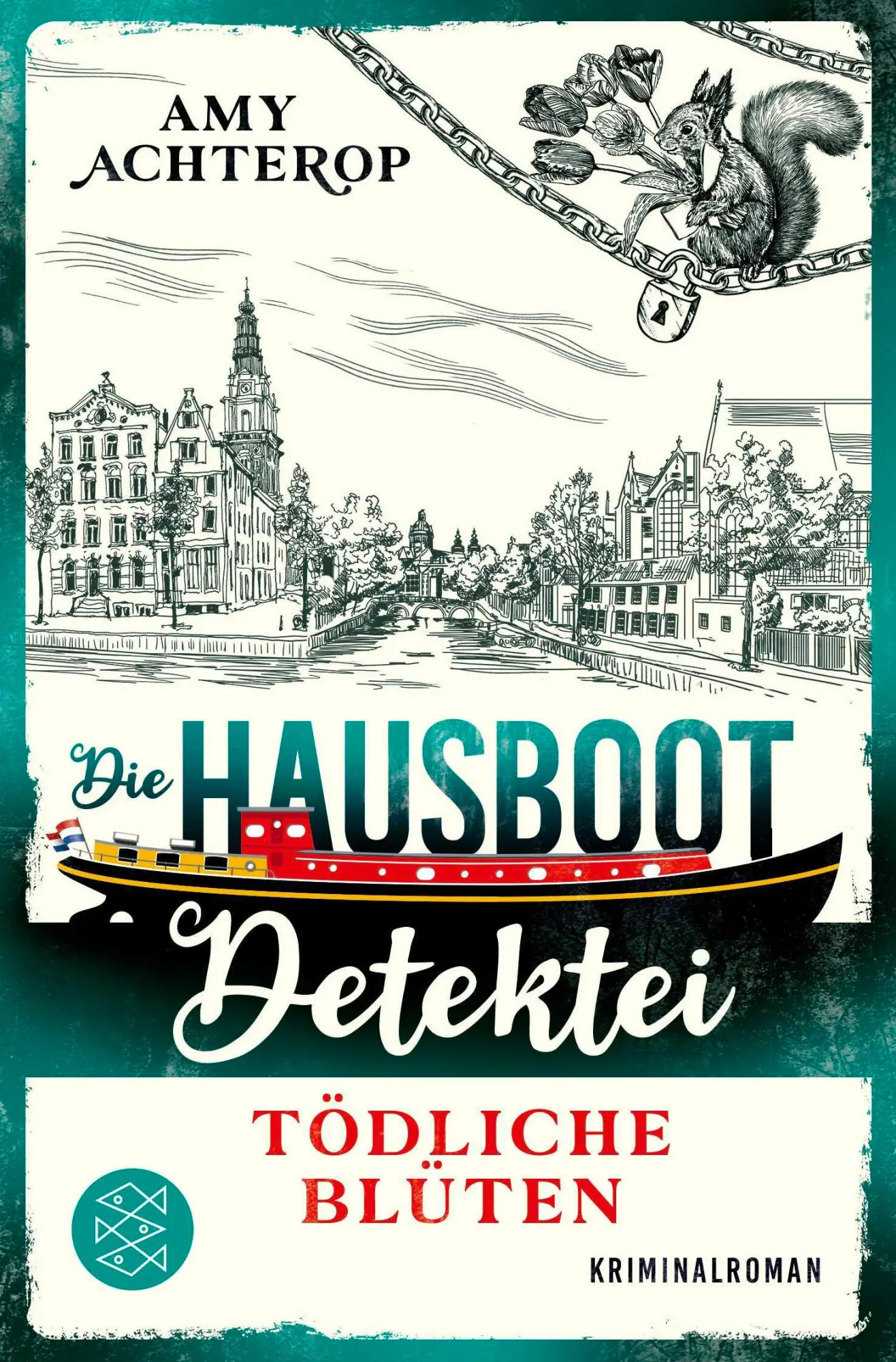 Cover: 9783596711024 | Die Hausboot-Detektei - Tödliche Blüten | Amy Achterop | Taschenbuch